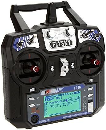 GoolRC Flysky FS-i6 AFHDS 2A 2.4GHz 6CH Radio System Transmitter for RC Helicopter Glider with FS-iA6 Receiver Mode 2