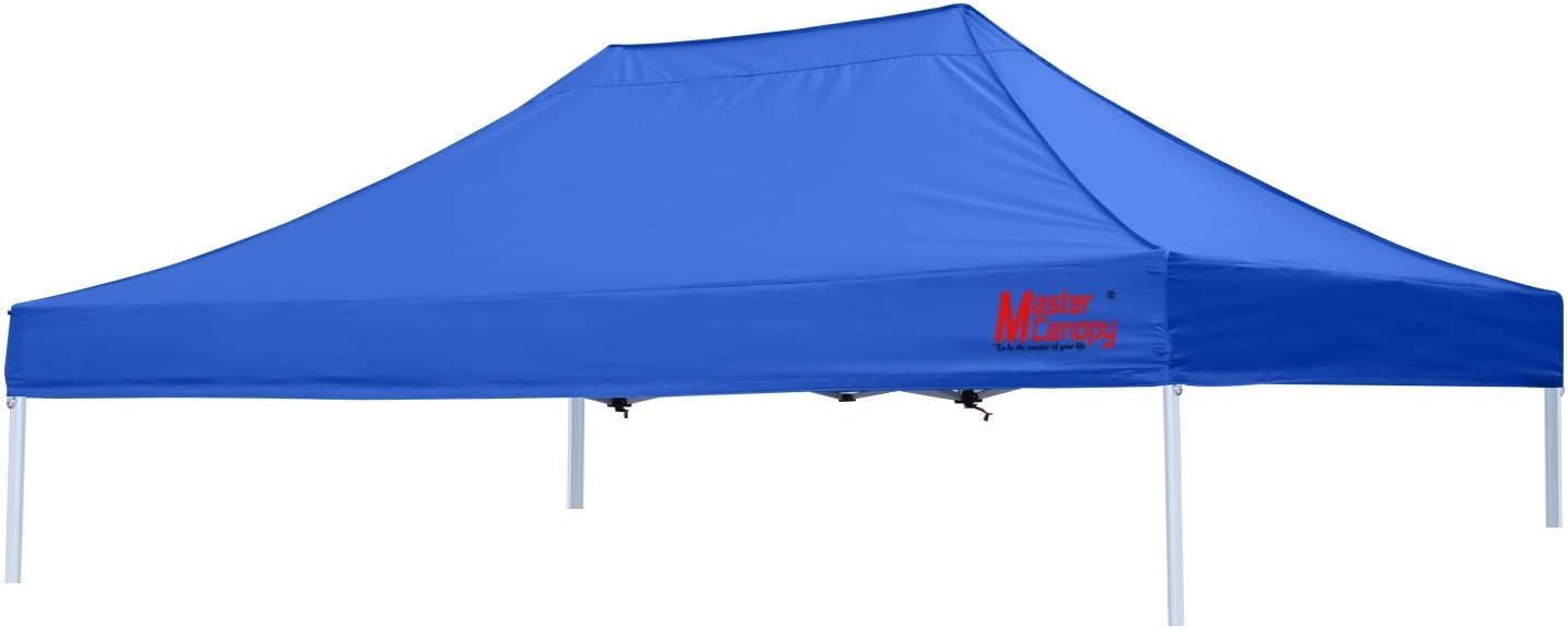 MASTERCANOPY 10x10 Replacement Pop Up Canopy Top for Kingkong Frame Gray