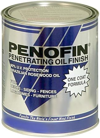 Penofin F5EWRQT Blue Label Premium Transparent Stain (550-VOC), Western Red Cedar, 1 Qt