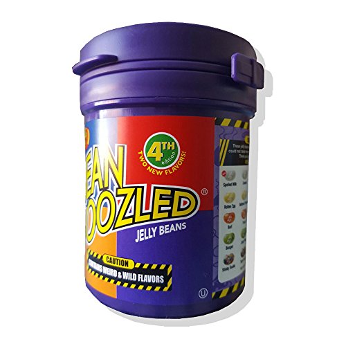 Jelly Belly BeanBoozled Mystery Bean Jelly Bean Dispenser, 4th Edition, Assorted Flavors, 3.5-oz