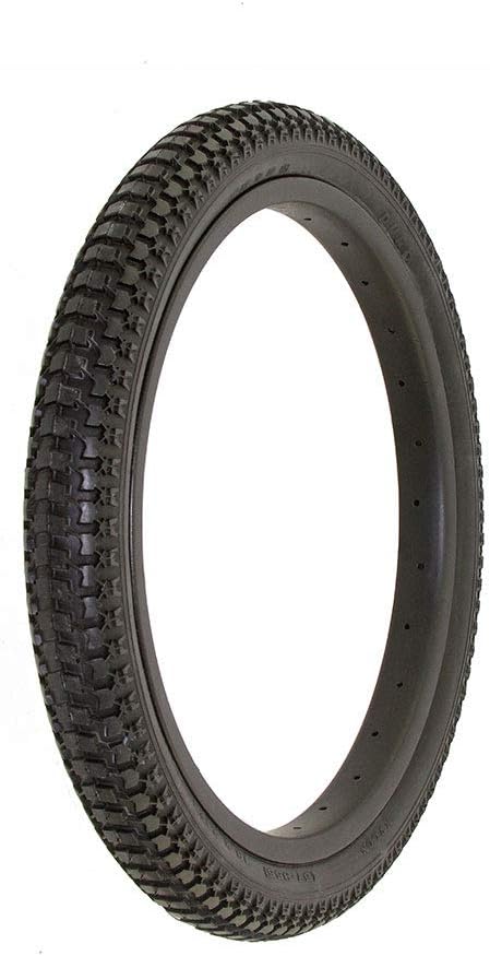 Alta Bicycle Tire Duro 18" x 2.125" Bike Tire All Black, Smooth Trail Tread Style