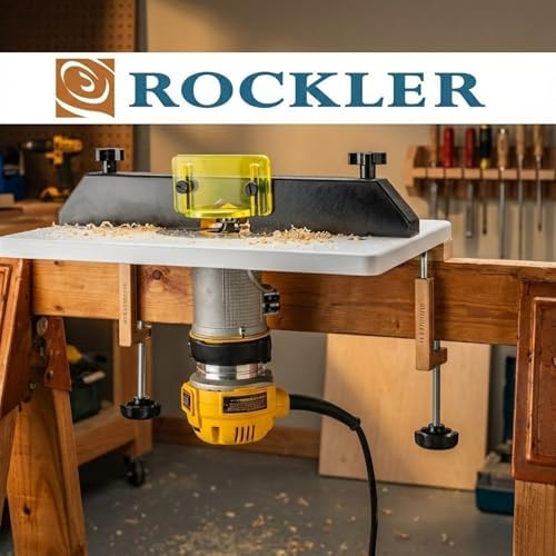 Rockler Trim Router Table with Bit Guard