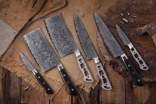 KATSURA Woodworking Project Kit – Gyuto Chef Knife Blank – 8 Inch – 50mm Wide Blade – Japanese Premium AUS 10
