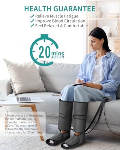 Nekteck Leg Compression Massager for Circulation and Relaxation