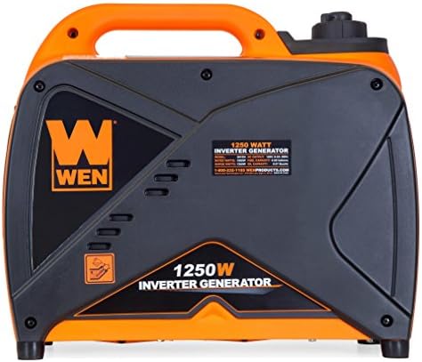 WEN 56125i Super Quiet 1250-Watt Portable Inverter Generator, CARB Compliant
