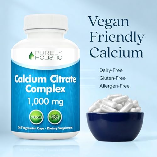 Calcium Citrate 1000mg, Bone & Teeth Support, Dr-Formulated