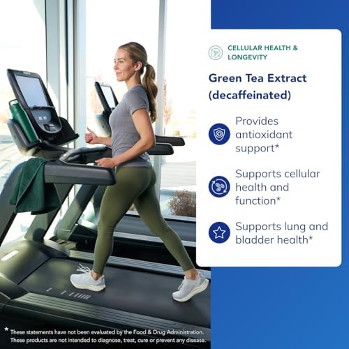 Pure Encapsulations Green Tea Extract (Decaffeinated) | Hypoallergenic Antioxidant Support for All Cells in the Body* | 120 Capsules | Decaffeinated Green Tea Extract, Antioxidant Support for All Cells in the Body*, Non-GMO