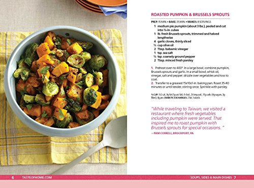 Taste of Home Pumpkin Mini Binder: 101 Fall Recipes for Desserts, Soups, and More (TOH Mini Binder)