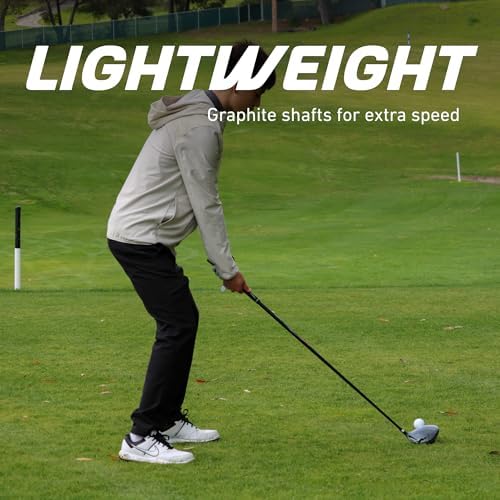 Precise MDX II - Teen Complete Golf Club Set | Titanium Driver, Stainless Hybrid, Irons Through Wedge, Putter, Stand Bag, Headcovers, Ages 13-16, Left/Right