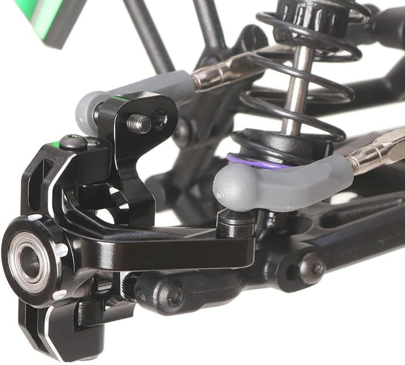 Aluminum Alloy Front Steering Cup for Losi 1/10 22S Sprint RC Car Front Steering Blocks Steering Knuckle Parts