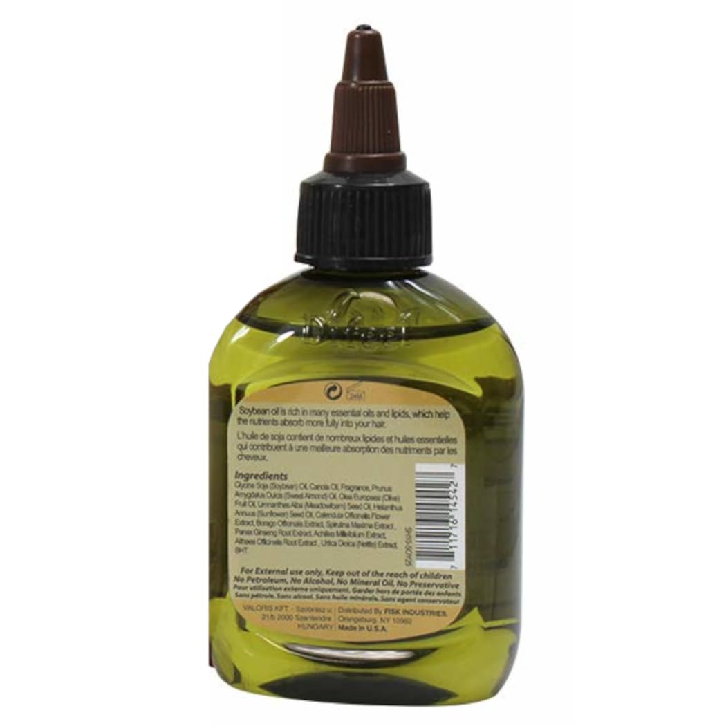 Difeel Soy Hair Oil Blend - Travel Size 2.5 Ounce