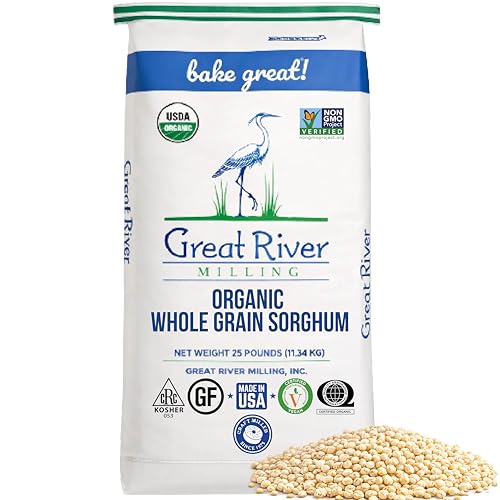 Great River Milling Whole Grain Sorghum, 25 lb