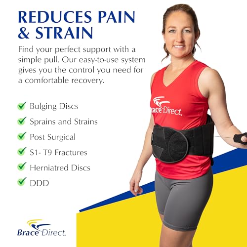 VertebrAlign LSO Back Brace for Sciatica & Herniated Disc L0650 | Back lumbar support brace that eases lower back pain, fracture support, SI joint & bulging disc. Men & women. L0631, L0648