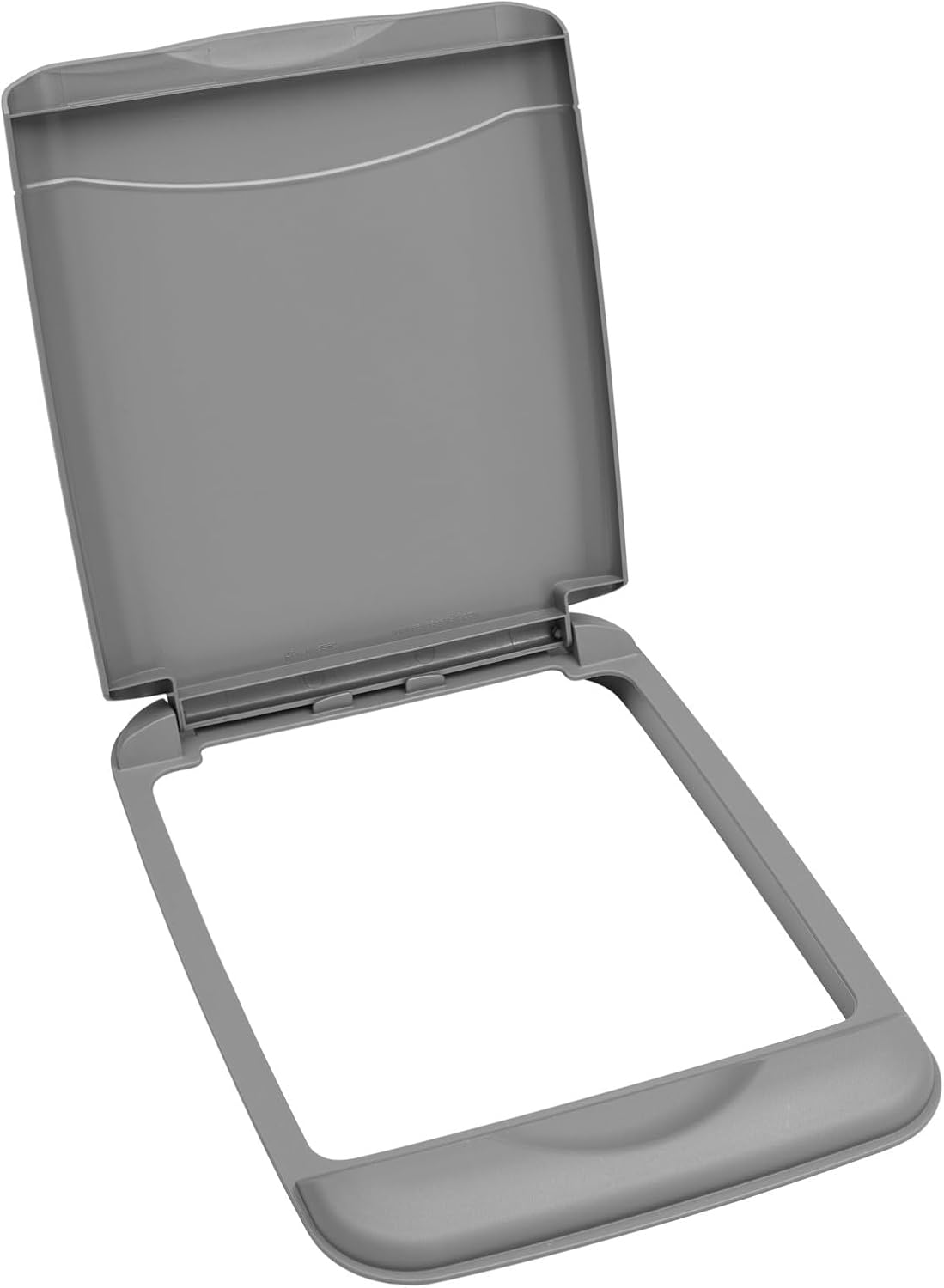 Rev-A-Shelf 35 Qt Under Sink Garbage Can Lid for Base Kitchen and Bathroom Cabinet, Replacement Plastic Trash Bin Lid Only, White, RV-35-LID-1