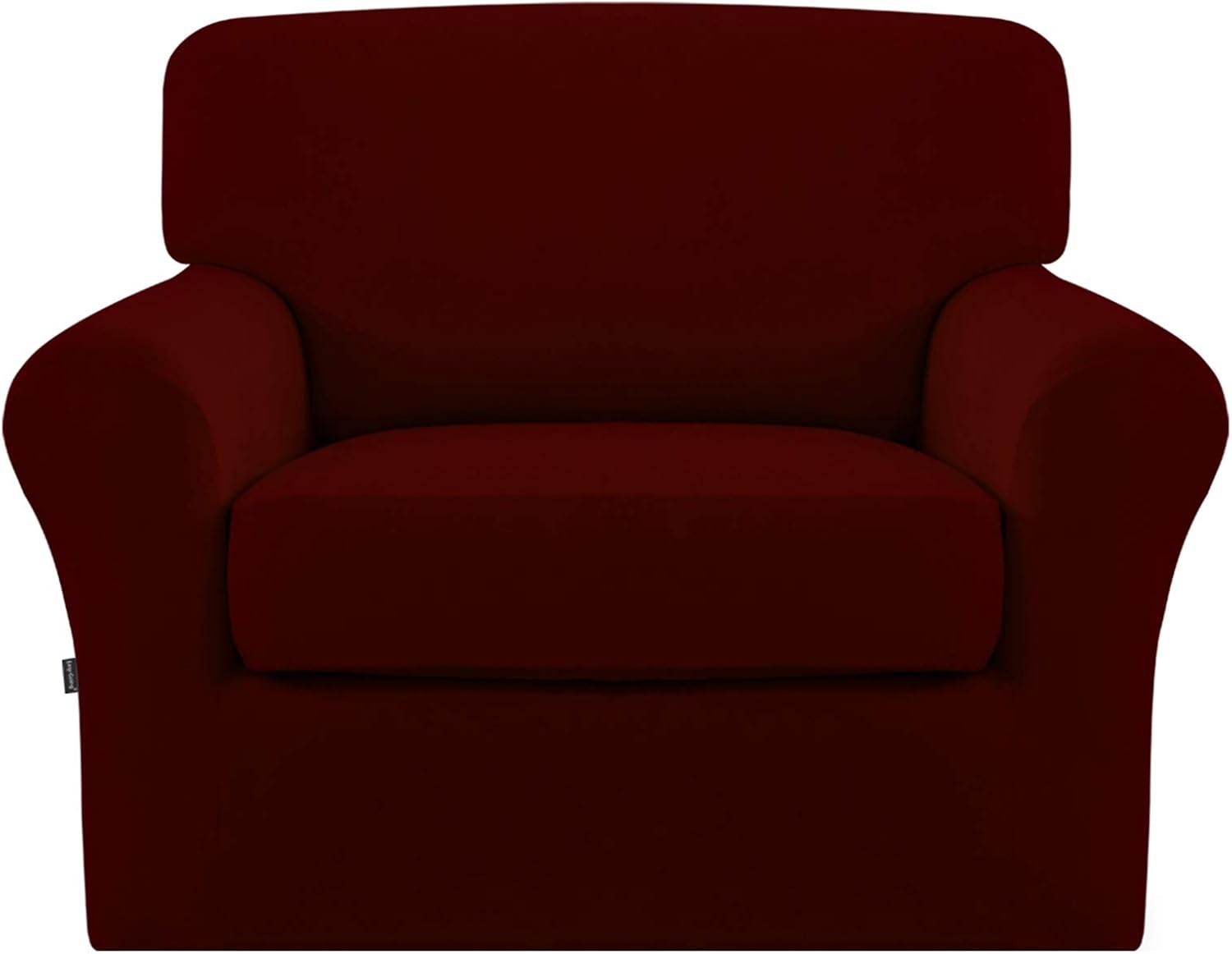 Easy-Going 4 Pieces Waterproof Recliner Chair Slipcover Washable | Stretch Soft Couch Cover for Dogs, Sofa Slipcover for Recliner Couch Furniture Protector for Kids, Pets Dark Gray