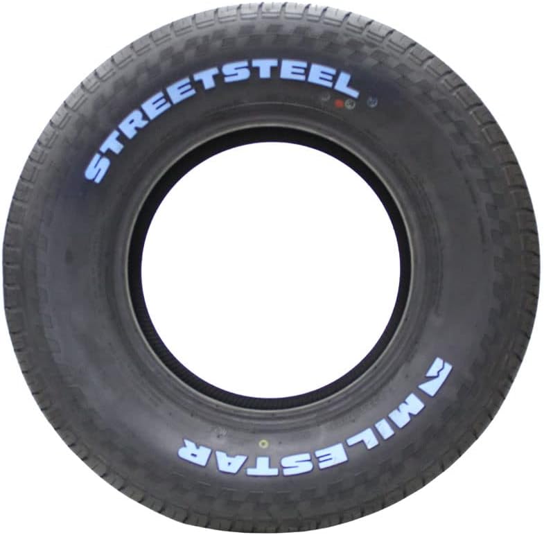 Milestar STREETSTEEL All-Season Radial Tire - P225/70R14 98T | Passenger Touring All Season Traction 98T Rated Standard Load Radial Construction Raised White Letters Tire