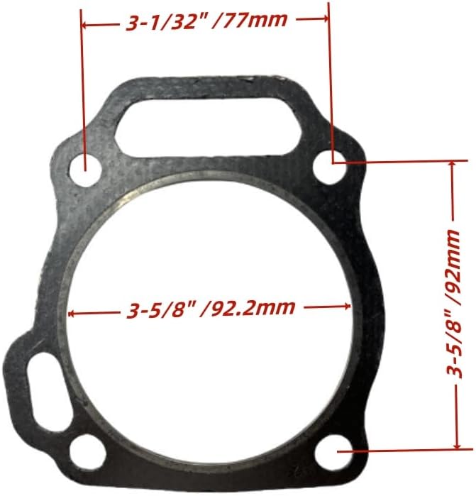 Gaskets for Carburetor Muffler Cylinder Head Crankcase Cover and Oil Seals for Predator Inverter Generators 9500-Watt Surge (SKU# 71365