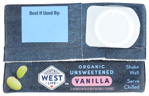 Westsoy, Soy Milk Vanilla Unsweetened Organic, 32 Fl Oz