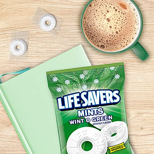 LIFE SAVERS Butter Rum Hard Candy Bulk, 1.14 ounce (20 Single Packs) | Buttery rum hard candy in single packs, easy to share at the desk, on commutes, road trips or in a candy bowl at game night