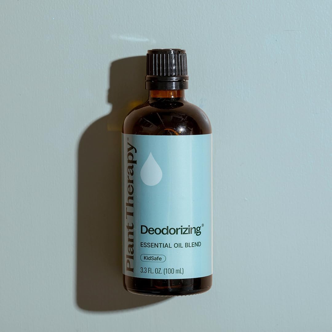 Plant Therapy Deodorizing Essential Oil Blend 10 mL Ideal for Cleaning | Pure Essential Oils, Undiluted, Ideal for Household Cleaning & Deodorizing