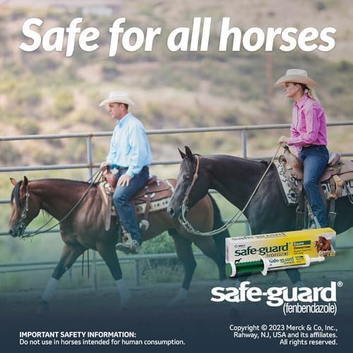 Merck Animal Safe Guard 25 Gram Paste Equine Dewormer