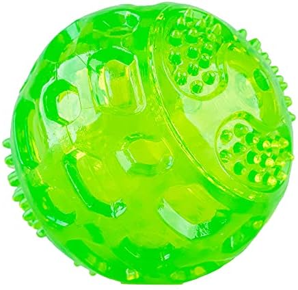 Hyper Pet DuraSqueak Dog Ball Toy, Interactive Dog Toys that Float and Squeaks for Playing, Fetching and Retrieving-Great Alternative to Traditional Tennis Balls Green 2.5 Inch | Bold sound effects reward play, a fresh alternative to traditional tennis o…