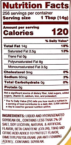 Chef's Quality: Liquid Butter Alternative 1 Gallon (2 Pack)