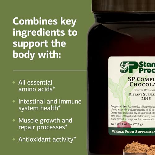 Standard Process Inc. SP Complete - Protein Powder with Amino Acids - Aids Muscle Health & Antioxidant Activity - Intestinal & Immune Function