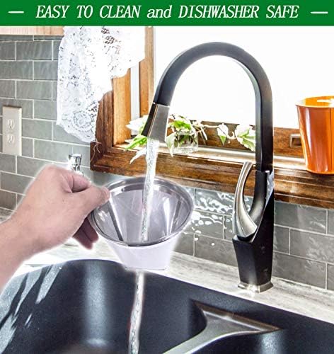 Stainless Steel Reusable Coffee Filters Basket 8 12 Cup Sturdy Permanent Coffee Filter fit for Mr. Coffee Black,Decker Coffee Makers 8 12 cups