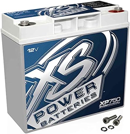 XS Power XP750 XP Series 12V 750 Amp AGM Supplemental Battery with M6 Terminal Bolt