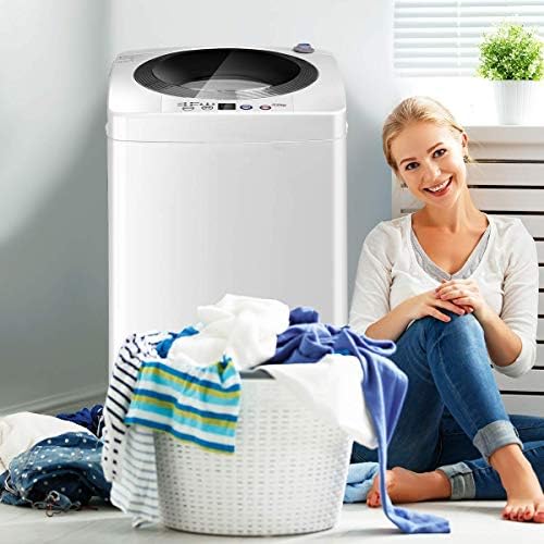 Giantex Portable Washing Machine, Full Automatic Washer and Dryer Combo