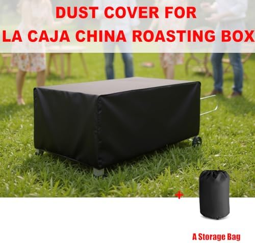 Cover for La Caja China Roasting Box, Compatible with #1 & #2 & SP Models Pig Roaster Grill, Made of Heavy-Duty 600D Oxford