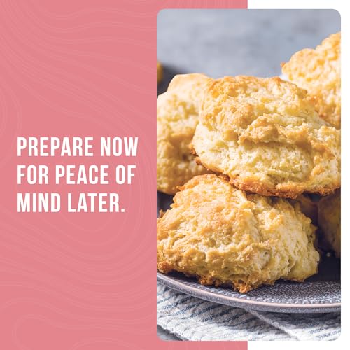 Augason Farms Buttermilk Biscuit Mix Can | Emergency Food Supply, 29 Servings, 10 Year Shelf Life, Biscuit Mix Just Add Water and Baking Powder