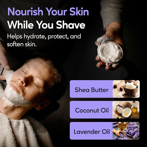 Henry Cavendish Lavender Premium Natural Shaving Soap - 4 Oz Puck