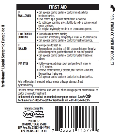 Fertilome (11380) Liquid Systemic Fungicide II RTS, 32oz | Propiconazole systemic - Prevents/controls major fungal diseases on roses, lawns & shrubs - Home gardeners