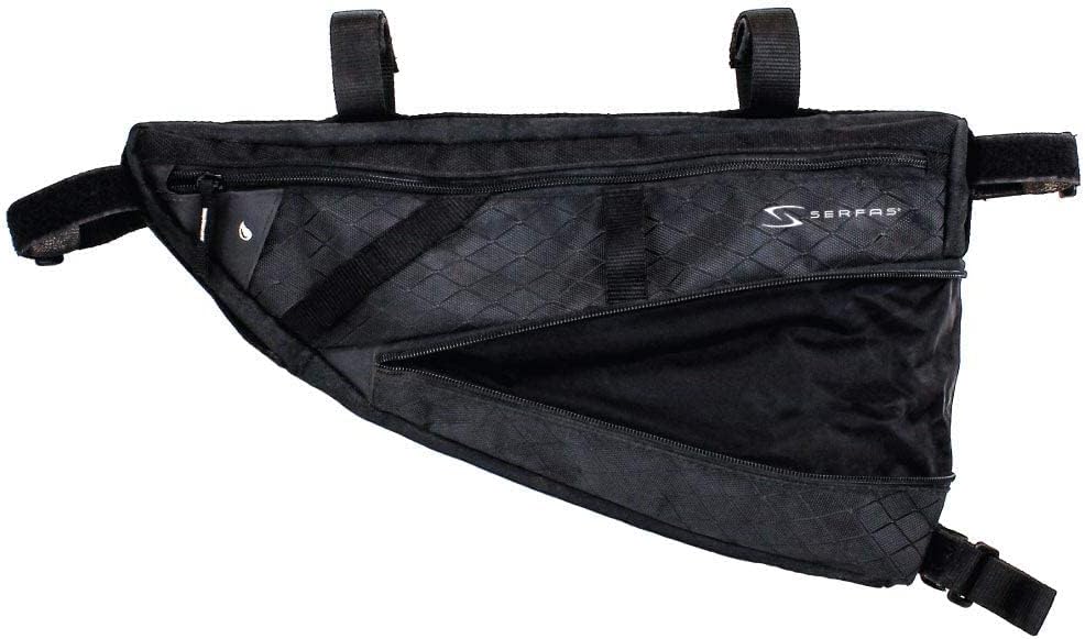 Serfas Ark Expandable Half-Frame Bicycle Bag (Black)