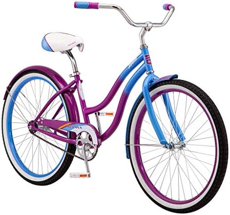 Kulana Lakona Shore, Tide or Wave Cruiser Bike, 20, 24 or 26 Inch Bike for Adults and Youth, 7 or Single Speed Beach Cruiser Bicycle