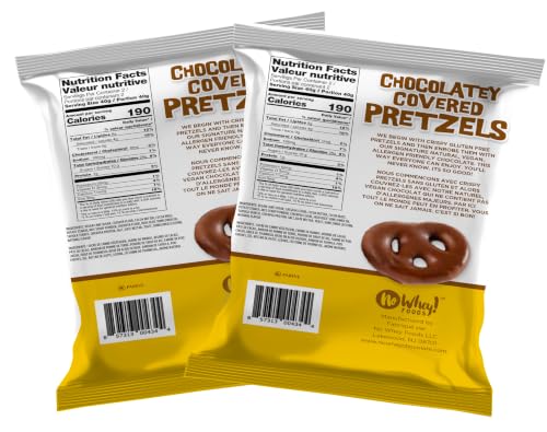 Chocolate Pretzels, 2 PACK - Vegan, Dairy & Nut Free, Allergy Friendly