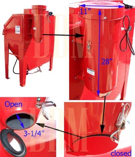 Heavy Duty Industrial Sand Blaster Blasting Cabinet Air Sandblaster