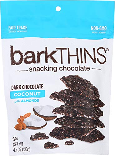 Barkthins: Dark Chocolate Coconut Almond 4.7 Oz (12 Pack) by barkTHINS