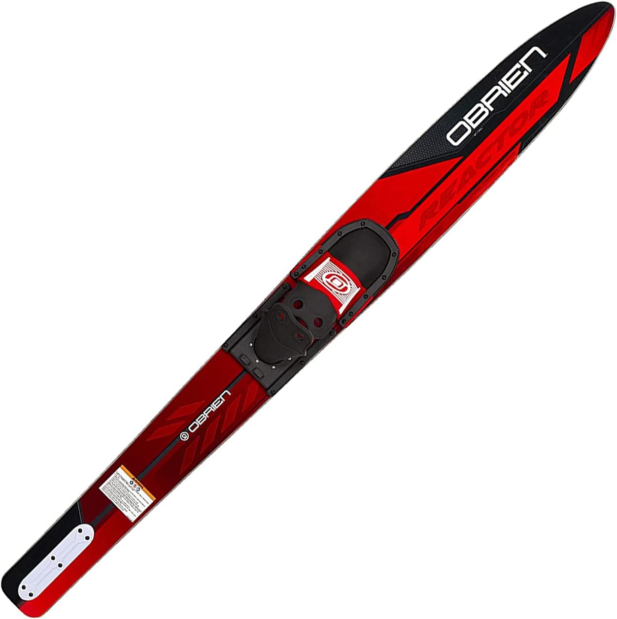 O'Brien Reactor Combo Water Skis, 67",Red