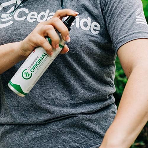 Cedarcide Original Bug Spray | Repel & Kill Fleas, Ticks, Mosquitoes, Mites, Ants & Chiggers | for use on People