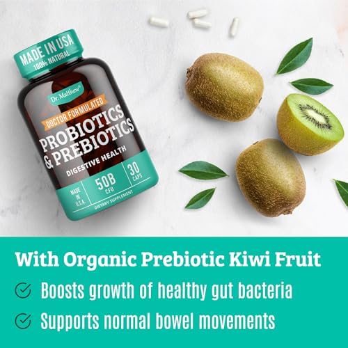 Prebiotics and Probiotics: Lactobacillus Gasseri, Lactobacillus Rhamnosus, Plantarum, Casei, Bifidobacterium longum, lactis