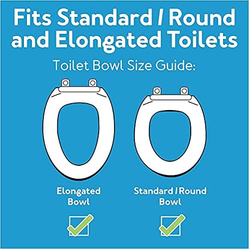 Carex E-Z Lock Toilet Seat and Safety Frame Combo Pack, 5-Inch Height Lift Seat Riser for Elderly and Handicap