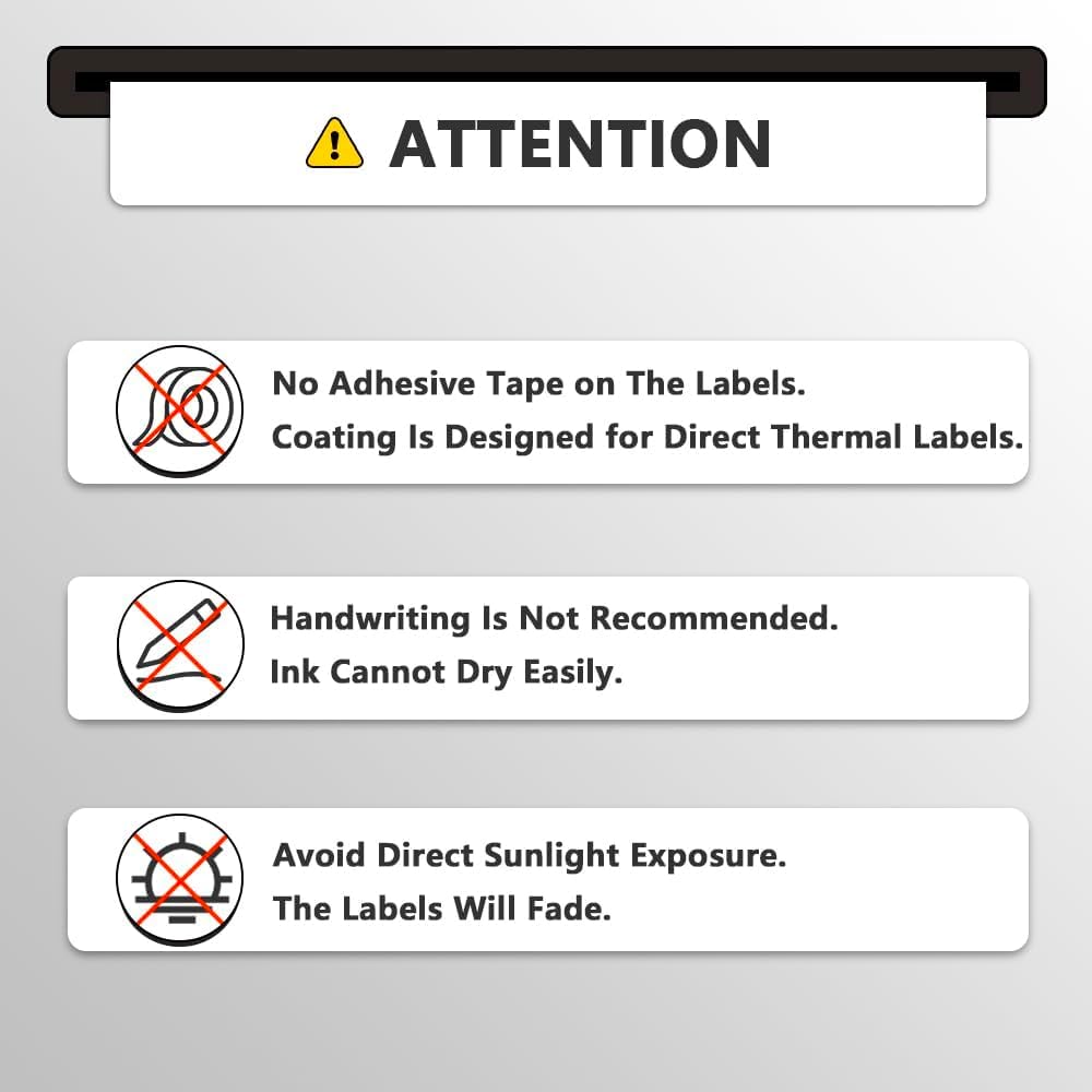 BETCKEY - Compatible DYMO 30252 (1-1/8" x 3-1/2") Address & Barcode Labels - Compatible with DYMO Labelwriter 450, 4XL, NOT Fit 550 & 5XL [10 Rolls/3500 Labels]