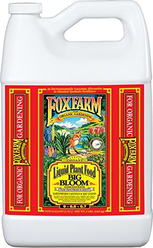 FoxFarm FX14003 1-Gallon FoxFarm Big Bloom Liquid Concentrate 0-0.5 - 0.7