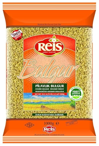 Reis Coarse Bulgur Wheat, Cereal Bag for Pilaf, Meal & Soups, 2.2 lb