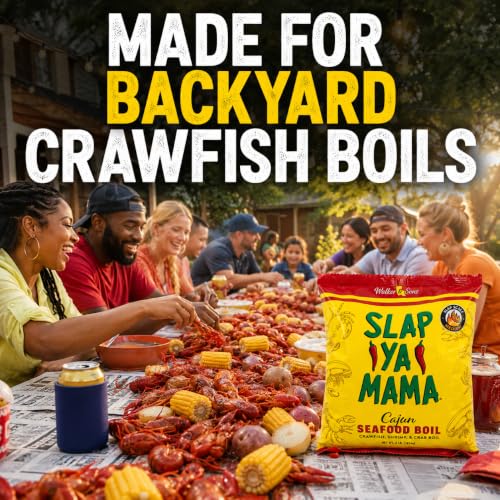 Slap Ya Mama Cajun Seafood Boil Seasoning for Crawfish, Crab and Shrimp