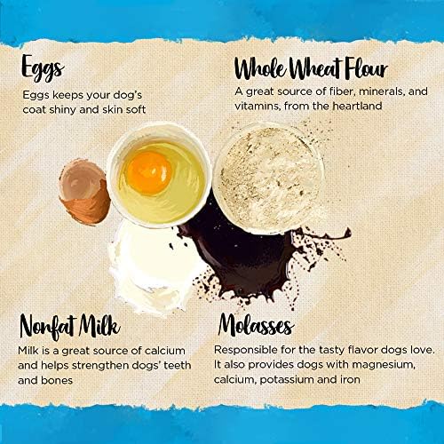 Blue Dog Bakery Natural Dog Treats, Doggie Paws, Maple Bacon Flavor, 16.2oz (1 Count) | Crunchy Oven-Baked Dog Treat Biscuits, Maple Bacon Flavor, Made with Real Premium Wholesome Ingredients in the USA