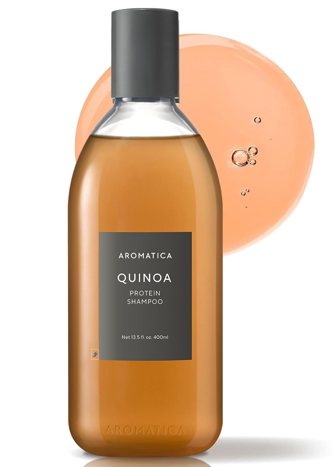 AROMATICA Rosemary Scalp Scaling Shampoo for Hair Growth | Korean Hair Care for Thinning Hair & Hair Loss, Natural Essential Oil, Vegan, Sulfate Silicone Paraben Free (13.53 oz)